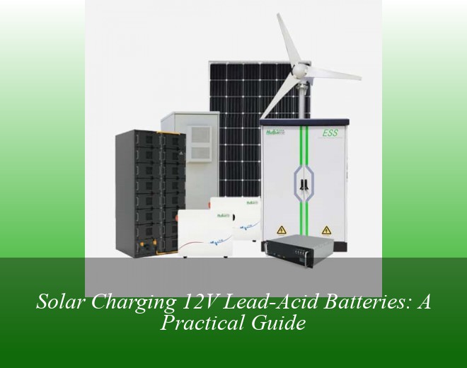 Solar Charging 12V Lead-Acid Batteries: A Practical Guide
